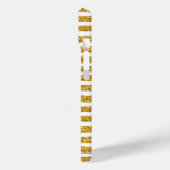 Gold Glitter Stripe Case-Mate iPhone Case (Achterkant / Links)