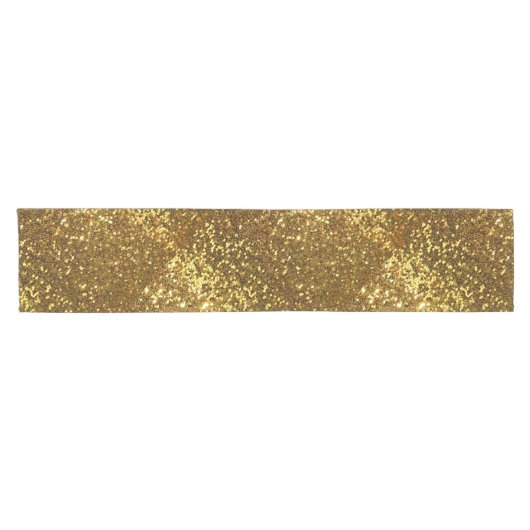 Gold Glitter Table Runner Korte Tafelloper (Horizontaal)
