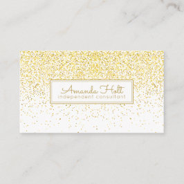 Gold Glitter Visitekaartje