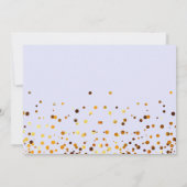 Gold Glitter zal mijn uitnodiging zijn (Achterkant)