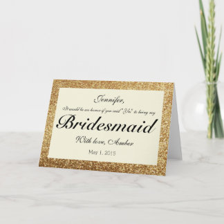 Gold Glitter zal mijn uitnodiging zijn