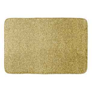 Gold Glitzy Glitter Badmat