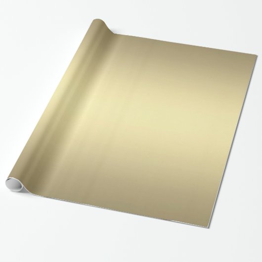 Gold Glow Cadeaupapier (Uitgerold)