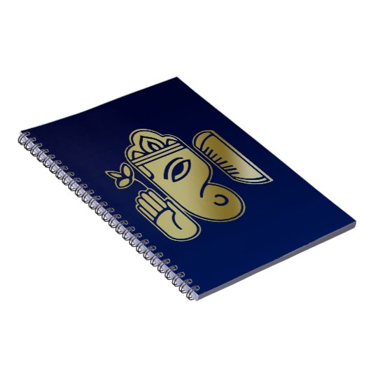 Gold Goddess Ganesha - Notitieboek (Rechterzijde)