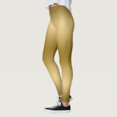 Gold gradiënt achtergrond leggings (Links)