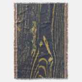 Gold Grain Throw Blanket Deken (Voorkant Verticaal)
