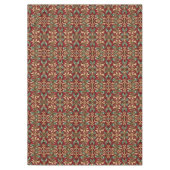 Gold Green Feuille Red Holiday Nappe (Devant)