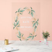 Gold Greenery Feuille Wreath Mariage Bienvenue (Mariage)