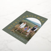 Gold Greeting Arch Foil Invitation (Rotation)