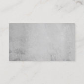 Gold Grey Loyalty Punch Kaart Visitekaartje (Achterkant)