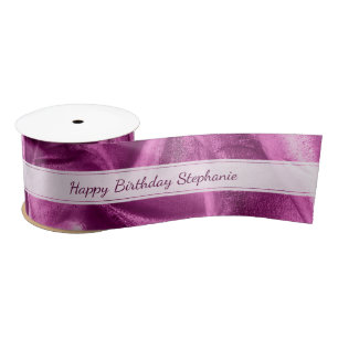 Gold "Happy Birthday" of elke andere gelegenheid,  Lint