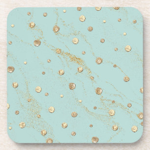Gold Hard Plastic Onderzetter
