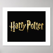 Gold Harry Potter Logo Folie Afdrukken (Voorkant)