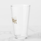 Gold Harry Potter Logo Glas (Links)