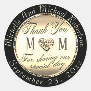 Gold Hartelijk dank, Klassieke Sticker