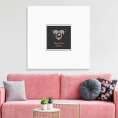 Gold Heart Homme Mariage Alternative Livre d'or (Insitu(Salon))