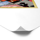 Gold Heart Lijst Foto Collage Poster (Hoek)