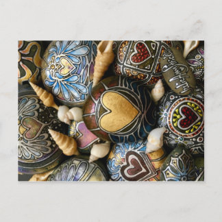 Gold Heart Rocks! Door Julie Ann Stricklin Uitnodiging Briefkaart