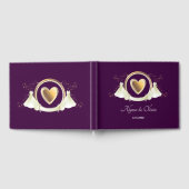 Gold Heart Vrouw bruiloft | Gastenboek (Volledig)