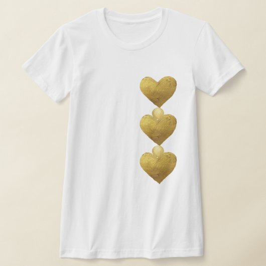 Gold Hearts T-Shirt (Laagn)