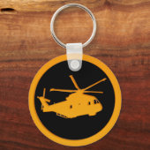 Gold Helikopter Sleutelhanger (Voorkant)