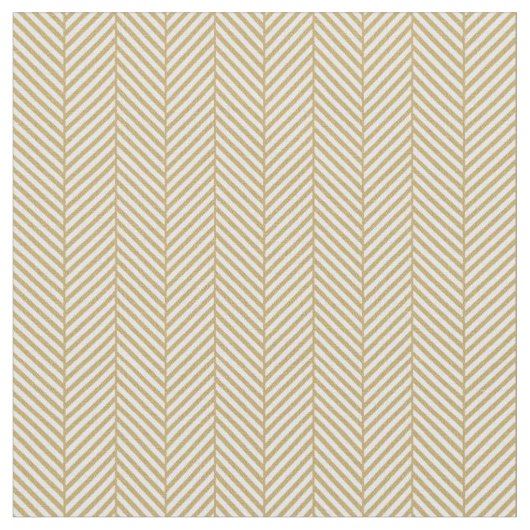 Gold Herringbone Stof (Close Up)