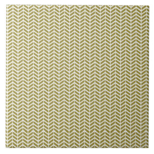 Gold Herringbone Tegeltje
