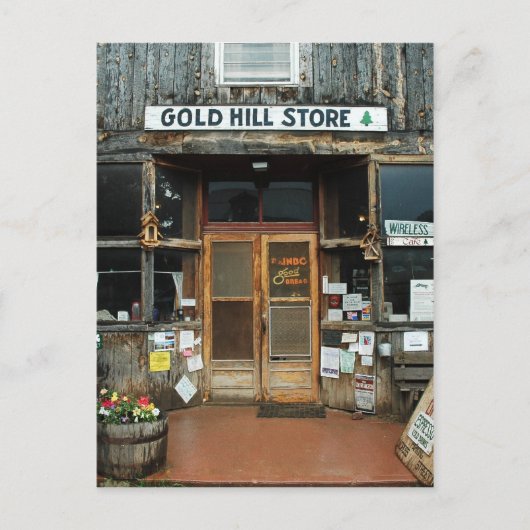 Gold Hill, Colorado, General Store Briefkaart (Voorkant)