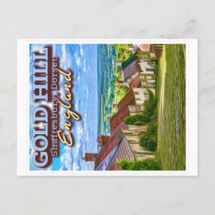 GOLD HILL - SHAFTESBURY - DORSET ENGLAND BRIEFKAART