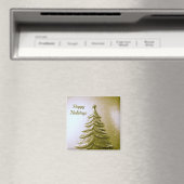 Gold Holiday Christmas Magnet (In Situ (Lave-vaisselle))