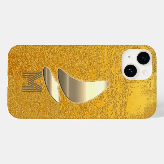 Gold Holiday Season Vibe Case-Mate iPhone Case (Achterkant (horizontaal))