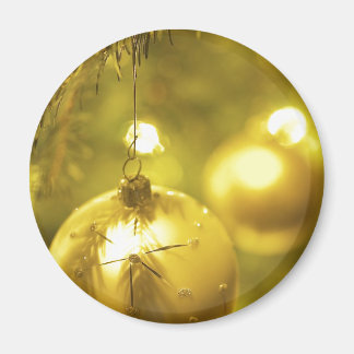 Gold Holiday Tree-decoratie Magneet