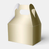 Gold Hollywood Custom Verjaardagsfeestje Favor Box Bedankdoosjes (Achterkant)