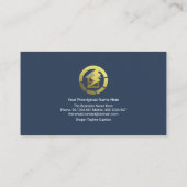 Gold Home Electrical Circuit-bedrading Visitekaartje (Achterkant)