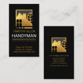Gold Home Landscape Renovation Services Visitekaartje (Voorkant / Achterkant)