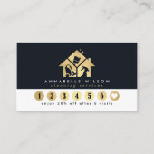 Gold House Cleaning Services Klantenkaartje (Voorkant)