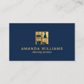 Gold House Cleaning Services Visitekaartje (Voorkant)