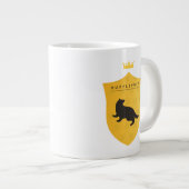 Gold HUFFLEPUFF™ Crowning Crest Extra Grote Beker (Voorkant rechts)