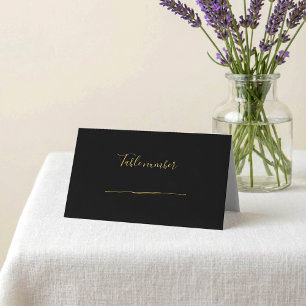 Gold-inktachtige receptietabel