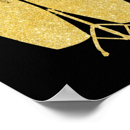 Gold Instruments - Conga drummer Poster (Hoek)