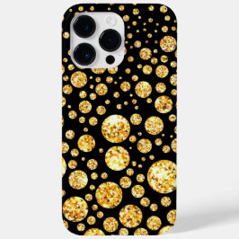 GOLD IRIDESCENT DIAMOND KIJK Case-Mate iPhone 14 PRO MAX HOESJE