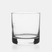 Gold Jet-vliegtuig Whisky Glas (Links)