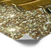 Gold Jewel Owl Poster (Hoek)