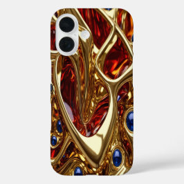 Gold & Jewels #37 - iPhone 16 Hoesjes