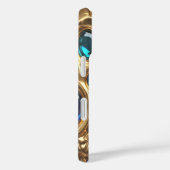Gold & Jewels #3 - iPhone 16 Hoesjes (Achterkant / Rechts)