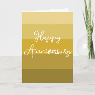 GOLD JUBILEUM ROMANTIC LOVE GOLDEN 50E WEDDING KAART