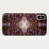 Gold kaleidoscoop Case-Mate iPhone case (Achterkant (horizontaal))