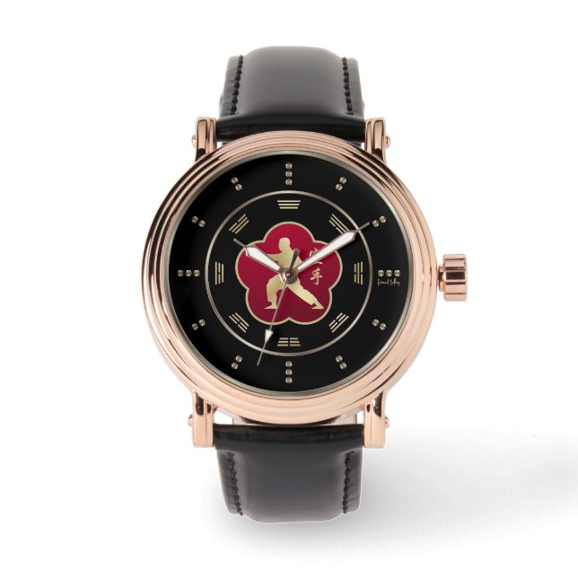 Gold Karate Luxe Horloge (Voorkant)