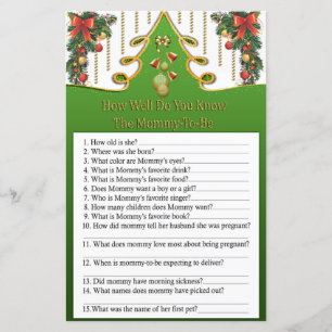 Gold kerstboom hoe goed je het spel kent