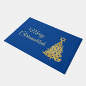 Gold kerstboom met ster David door Mat (Schuin)
